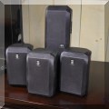 E03. Yamaha speaker set. 